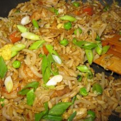 Shrimp and Egg Fried Rice With Napa Cabbage - Tyler Florence recipe
