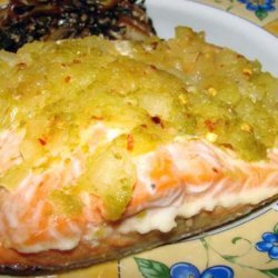 Pineapple Crusted Salmon recipe
