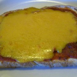 Pizza Toast (Microwave) recipe