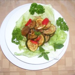 Zippy Zucchini Salad recipe