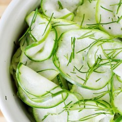 Tangy Cucumber Salad recipe