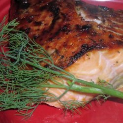 Salmon With Brown Sugar Glaze recipe