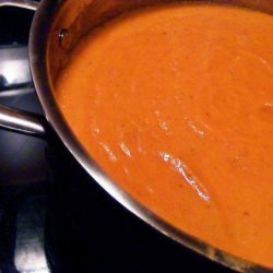 Roasted Red Pepper Coconut Soup recipe