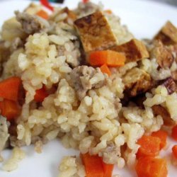 Kayaku Gohan (Rice With Vegetables) recipe