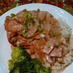 Chicken Breasts With Caramelized Onion Sauce recipe