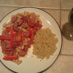 Kielbasa and Kidney Beans recipe