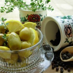 Peppery Citrus Olives recipe