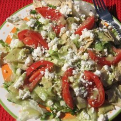 Zesty Salad With Tortilla Strips recipe