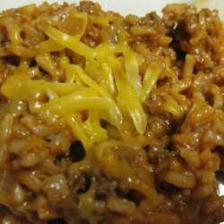 Cheesy Mexican Rice Skillet recipe