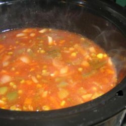 Slow Cooker Vegetable Beef Soup recipe