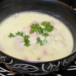 Potato, Leek & Ham Soup recipe