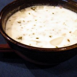TahnAbour - Hot Yogurt Soup recipe