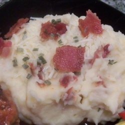 Mashed Potatoes W/Olive Oil & Sun-Dried Tomatoes recipe