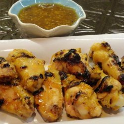 Orange Glazed Chicken Wings recipe