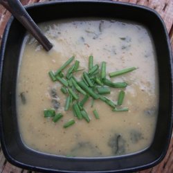 Portuguese Potato and Cilantro Soup recipe