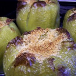 Emeril's Stuffed Bell Peppers or Sweet Banana Peppers recipe