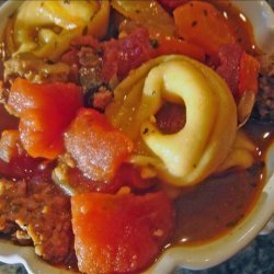 Sausage Soup With Tortellini recipe