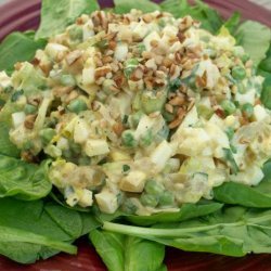 Curried Egg Salad on Greens recipe