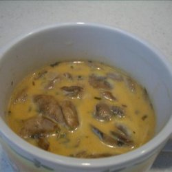 Mushroom Soup With Tarragon recipe