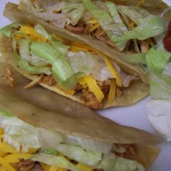 Chicken and Bean Tacos recipe