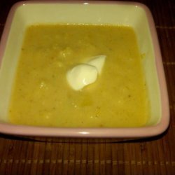 Roasted Cauliflower, Leek & Garlic Soup recipe