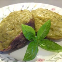 Basil Pesto Twice-Baked Potatoes recipe
