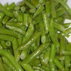 Easy Pan Seared Green Beans recipe
