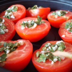 Grilled Gremolada Tomatoes recipe