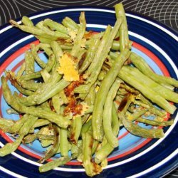 Parmesan Roasted Green Beans recipe