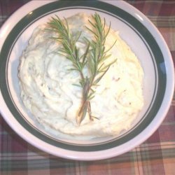 Rosemary Garlic Mashed Potatoes recipe