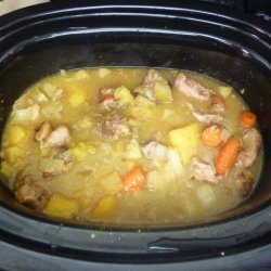Pork and Cider Stew (A Crock-Pot Recipe) recipe
