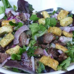 Marinated Steak Salad recipe