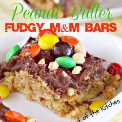 Peanut Butter Fudgy Bars recipe