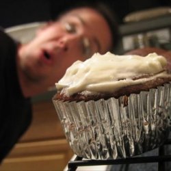 Devil's Food Cupcakes W. Cream Cheese Frosting (Low Cal/Fat recipe