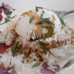 Poached Eggs on Asiatic Bed recipe