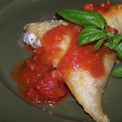 Calzones of Tomato, Mozzarella and Basil recipe
