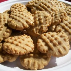 Slice and Bake Peanut Butter Cookies recipe