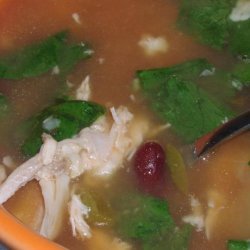 Super Easy and Delicious Fiesta Chicken Soup recipe