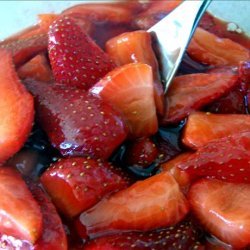 Ginger Glazed Strawberries (Herbs Optional) recipe