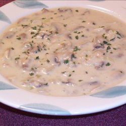 Chunky Mushroom Soup recipe