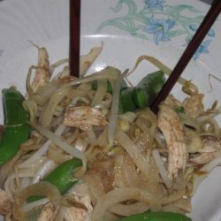 Skinny Chicken Chow Mein recipe