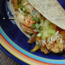 Soft Shrimp Tacos With Tropical Salsa recipe