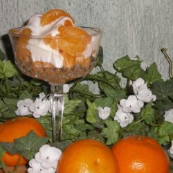 Jeweled Clementines with Vanilla Sauce recipe