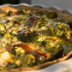Broccoli & Bacon Quiche recipe