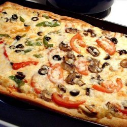 Friday Night Veggie Pizza recipe