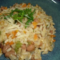 Risotto With Beans and Vegetables recipe