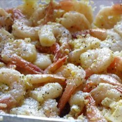 Butterflied Grilled Garlic Shrimp recipe
