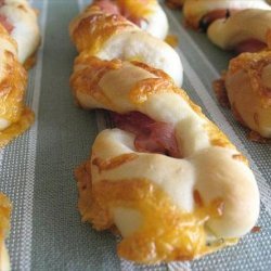 Ham and Cheese Twists recipe