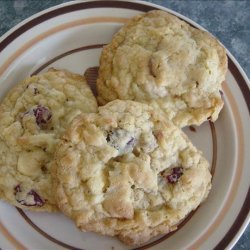 Oatmeal Cranberry Almond White Chocolate Chip Cookies recipe