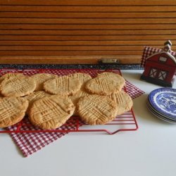 Giant Chewy Peanut Butter Cookies recipe